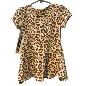 Hello Kitty Leopard Print Skater Dress